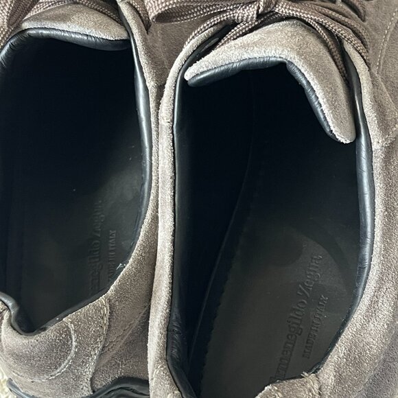 Ermenegildo Zegna shoes Men's suede shoes size 9 made in Italy - Picture 6 of 10